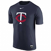 Minnesota Twins Nike Collection Legend Logo 1.5 Performance WEM T-Shirt - Navy Blue,baseball caps,new era cap wholesale,wholesale hats